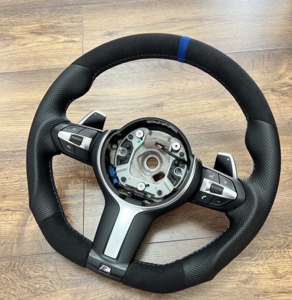 BMW F10 F11 F12 F13 F20 F21 F34 F30 F31 F32 F33 F43 F15 F16 F25 M Lenkrad neu beziehen